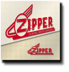 Zipper Travel Trailer Decal